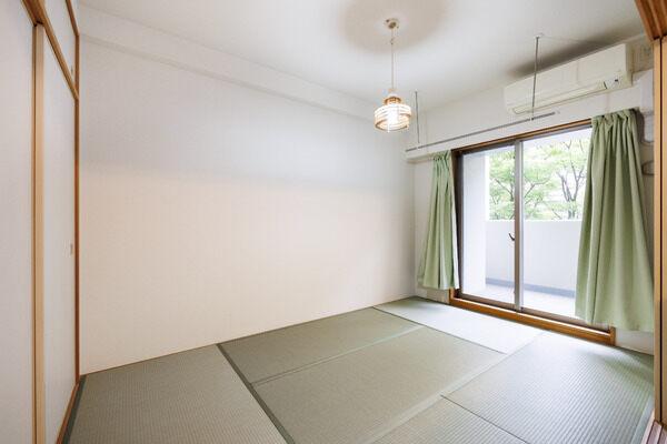 約6帖の和室※家具調度品は販売対象に含まれません。