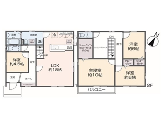 掲載の間取り図は設計図書を基に描き起こしたもので実際とは多少異なる場合があります。