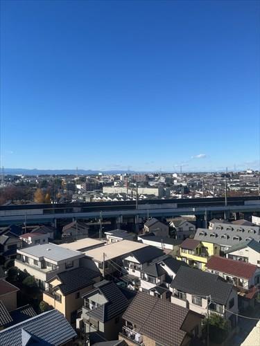 バルコニーからの眺望２０２５年１２月撮影