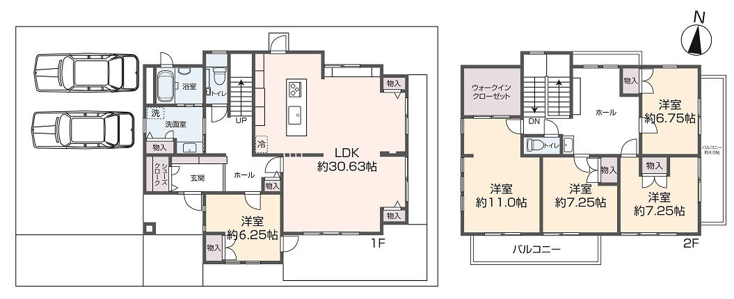 掲載の間取り図は設計図書を基に描き起こしたもので実際とは多少異なる場合があります。
