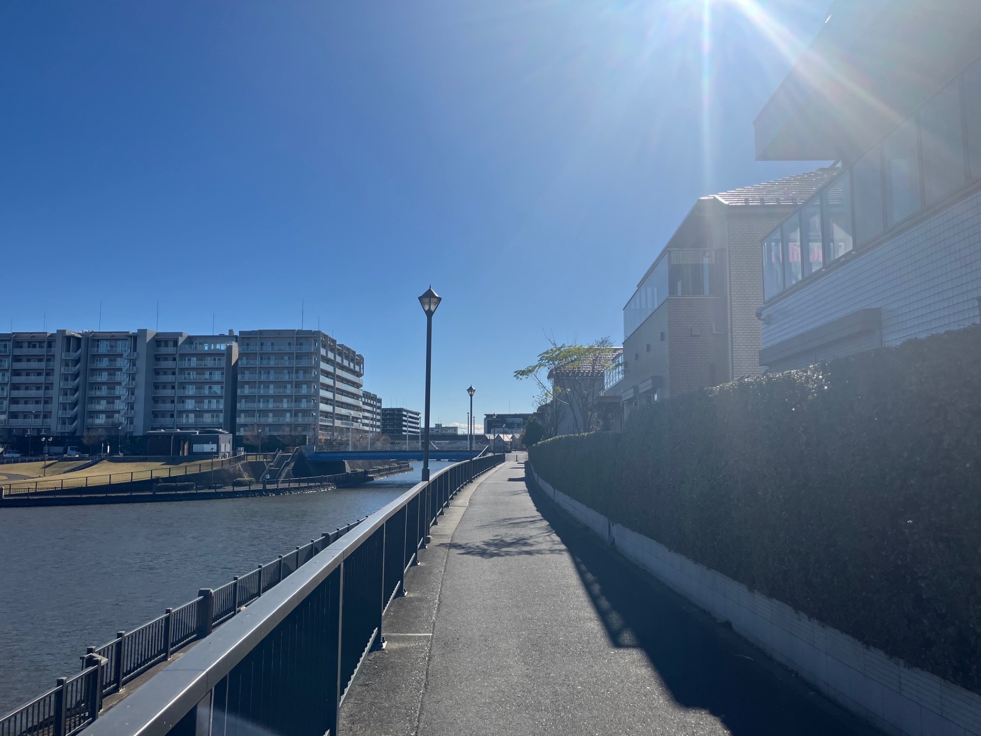 現地東側遊歩道