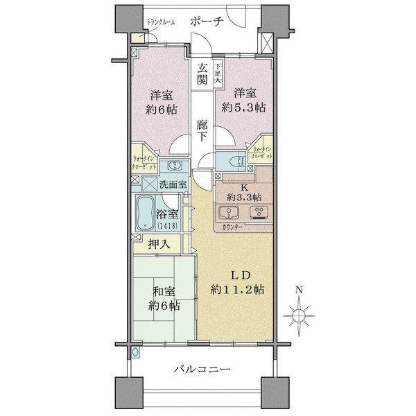 間取図(平面図)