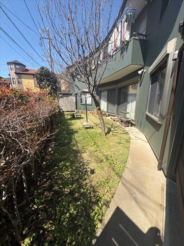 庭（２０２６年４月撮影）