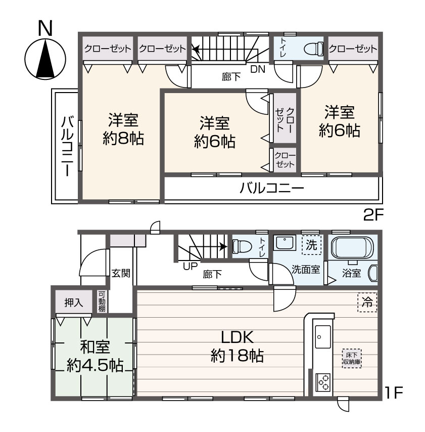 掲載の間取り図は設計図書を基に描き起こしたもので実際とは多少異なる場合があります。
