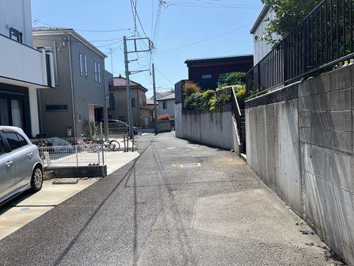 前面道路　北側より撮影