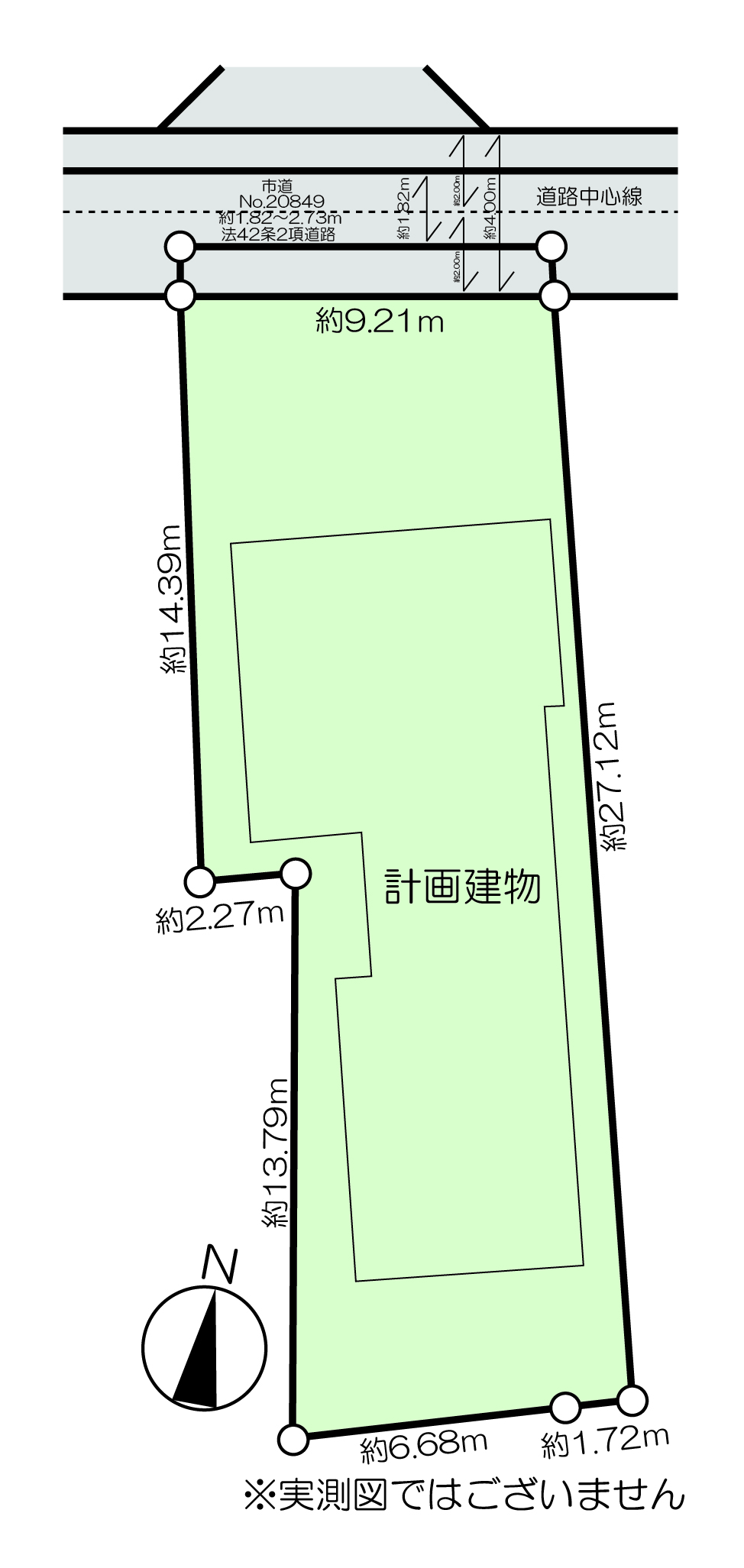 掲載の区画図は設計図書を基に描き起こしたもので実際とは多少異なる場合があります。