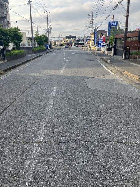 西側道路
