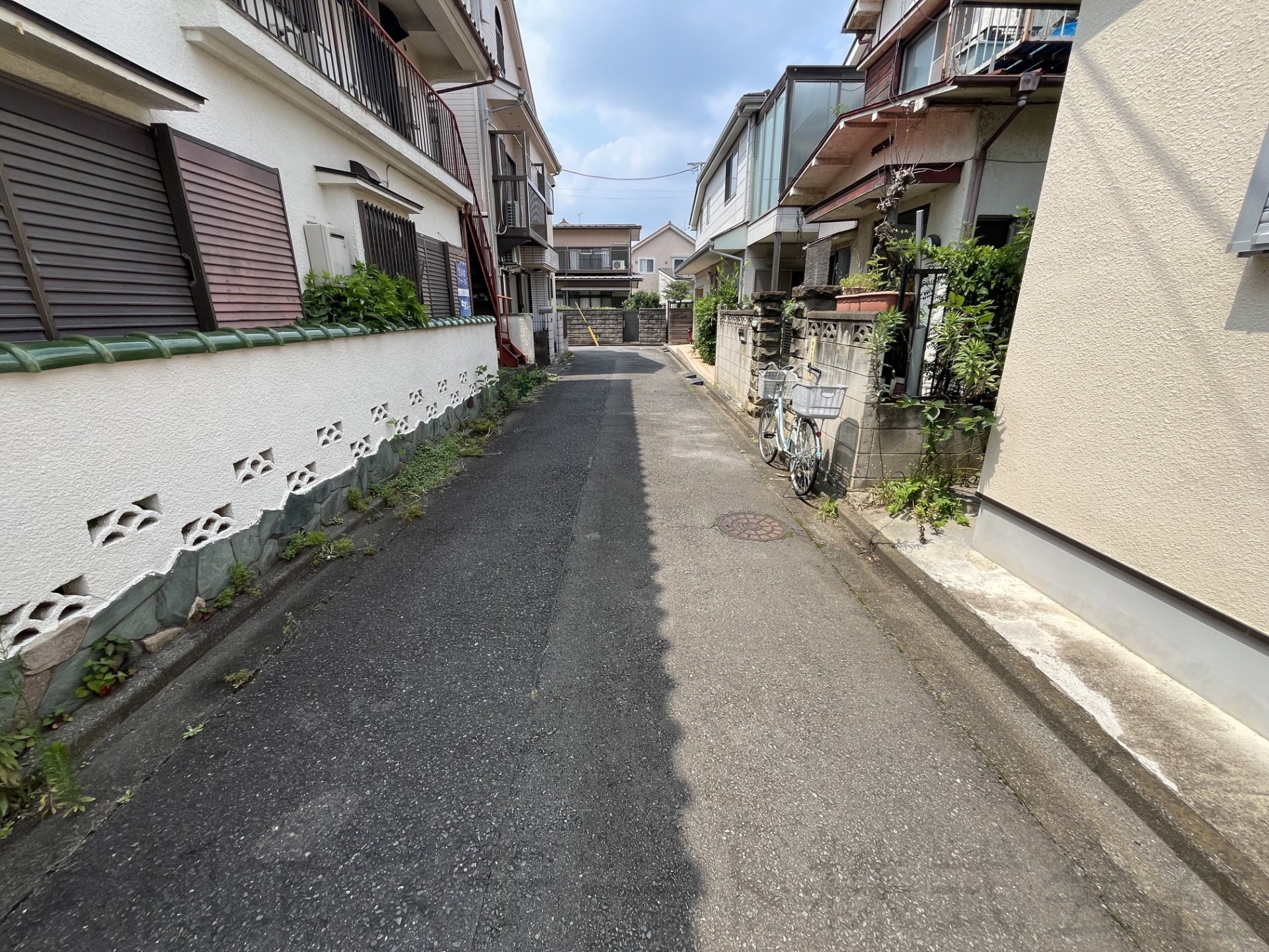 前面道路（東側）