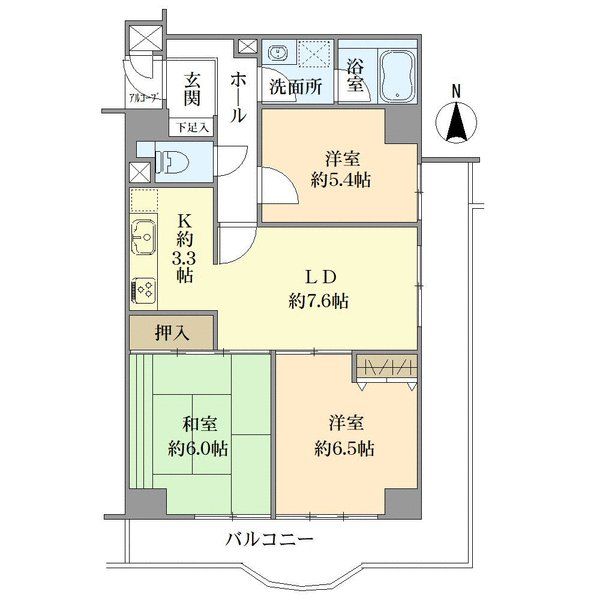 間取図(平面図)