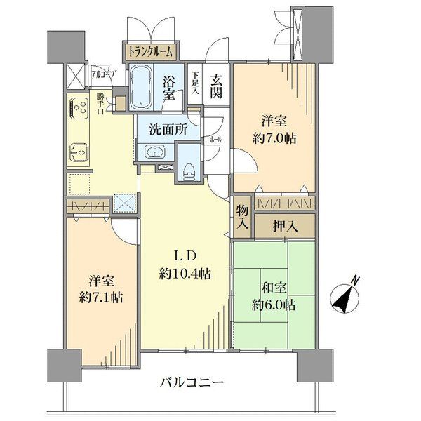 間取図(平面図)