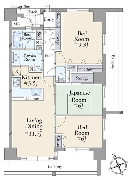 間取図