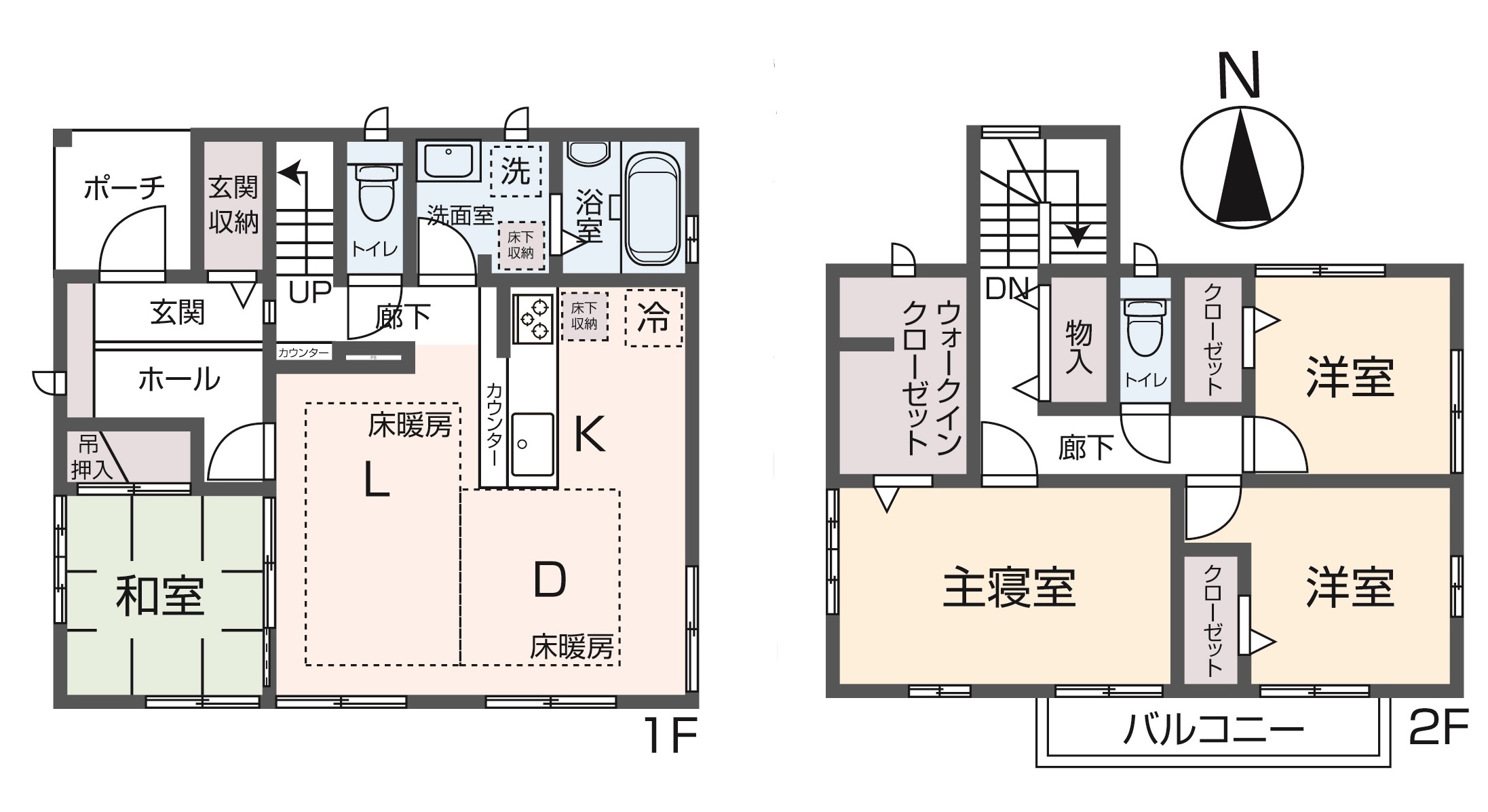 掲載の間取り図は設計図書を基に描き起こしたもので実際とは多少異なる場合があります。