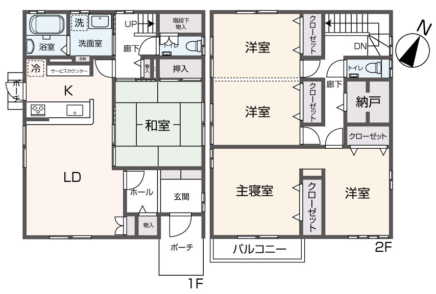 掲載の間取り図は設計図書を基に描き起こしたもので実際とは多少異なる場合があります。