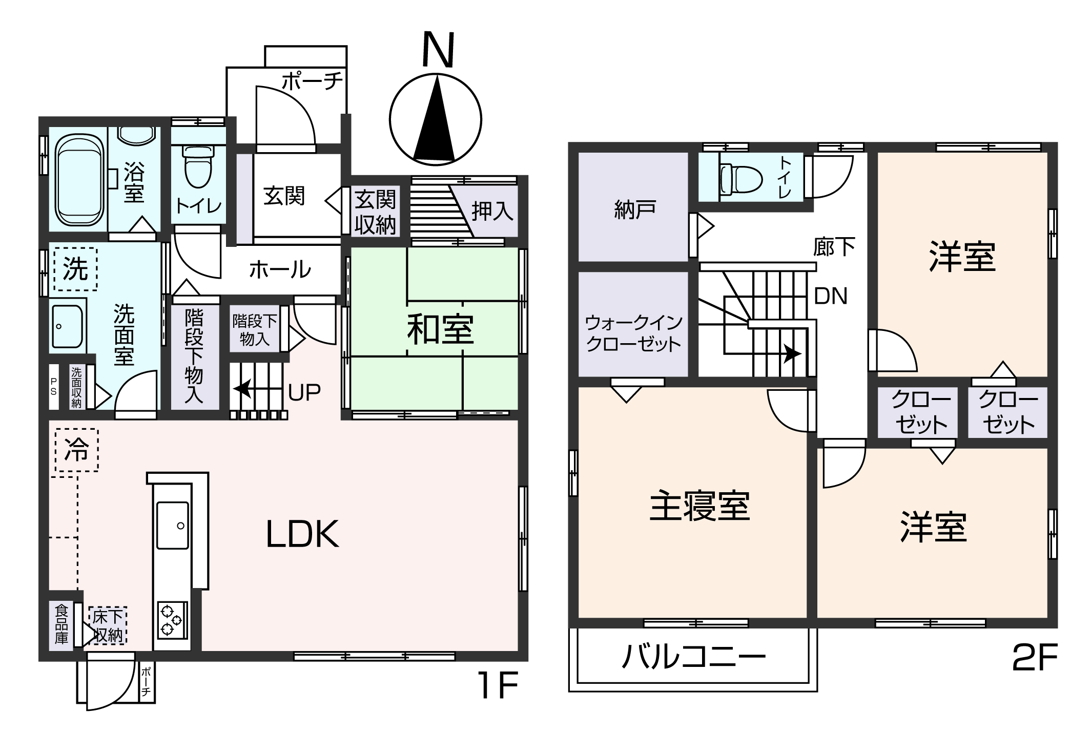 掲載の間取り図は設計図書を基に描き起こしたもので実際とは多少異なる場合があります。