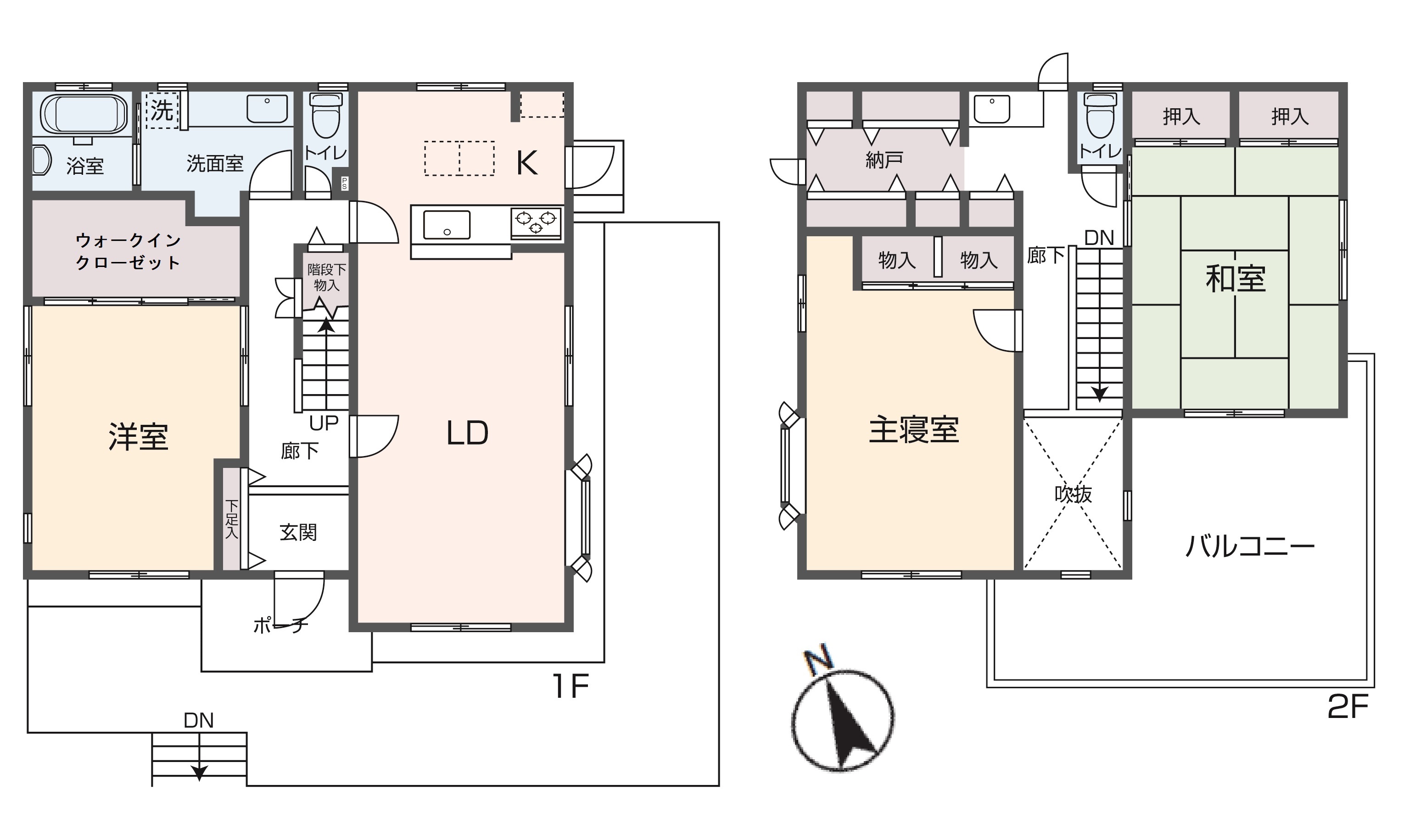 掲載の間取り図は設計図書を基に描き起こしたもので実際とは多少異なる場合があります。