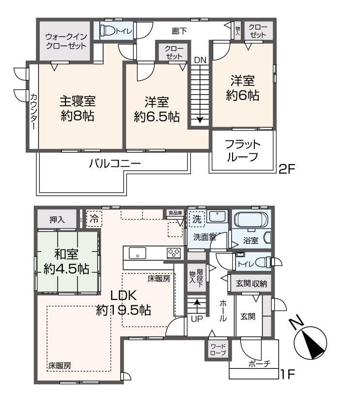 掲載の間取り図は設計図書を基に描き起こしたもので実際とは多少異なる場合があります。