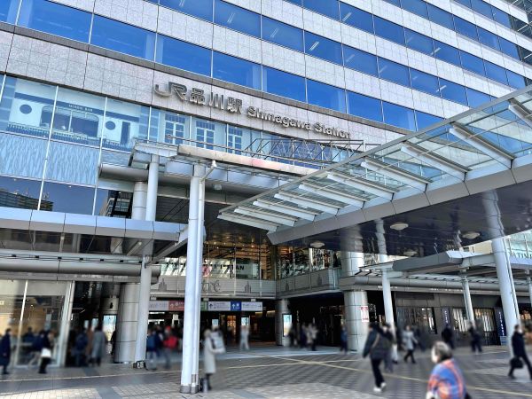 JR品川駅　港南口 800m 写真撮影日：2024-03-13 