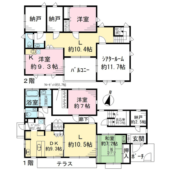間取図(平面図)