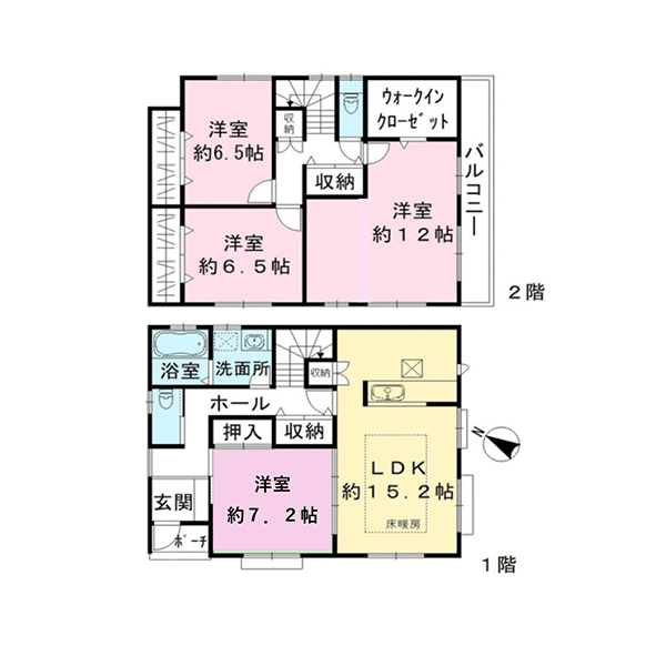 間取図(平面図)
