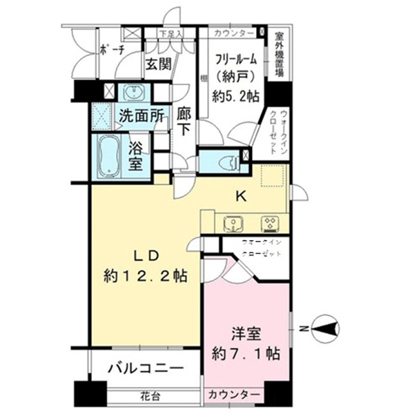 間取図(平面図)