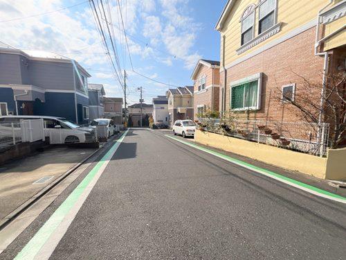 【現地前面道路２０２５年１月撮影】