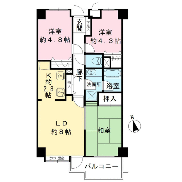 間取図(平面図)