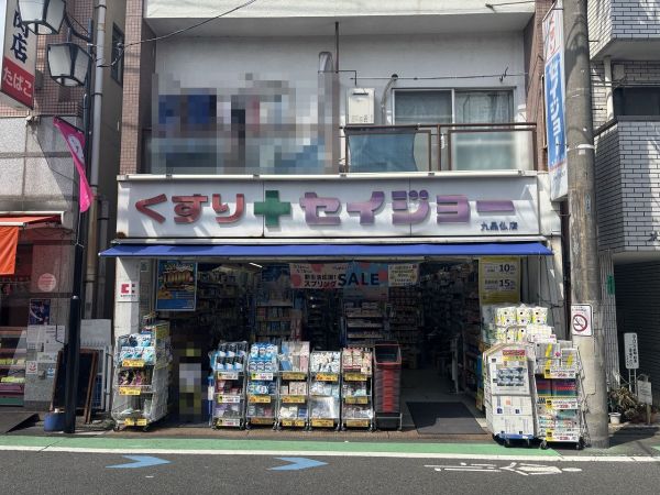 6 ココカラファイン くすりセイジョー九品仏店 500m 写真撮影日：2025-03-28 