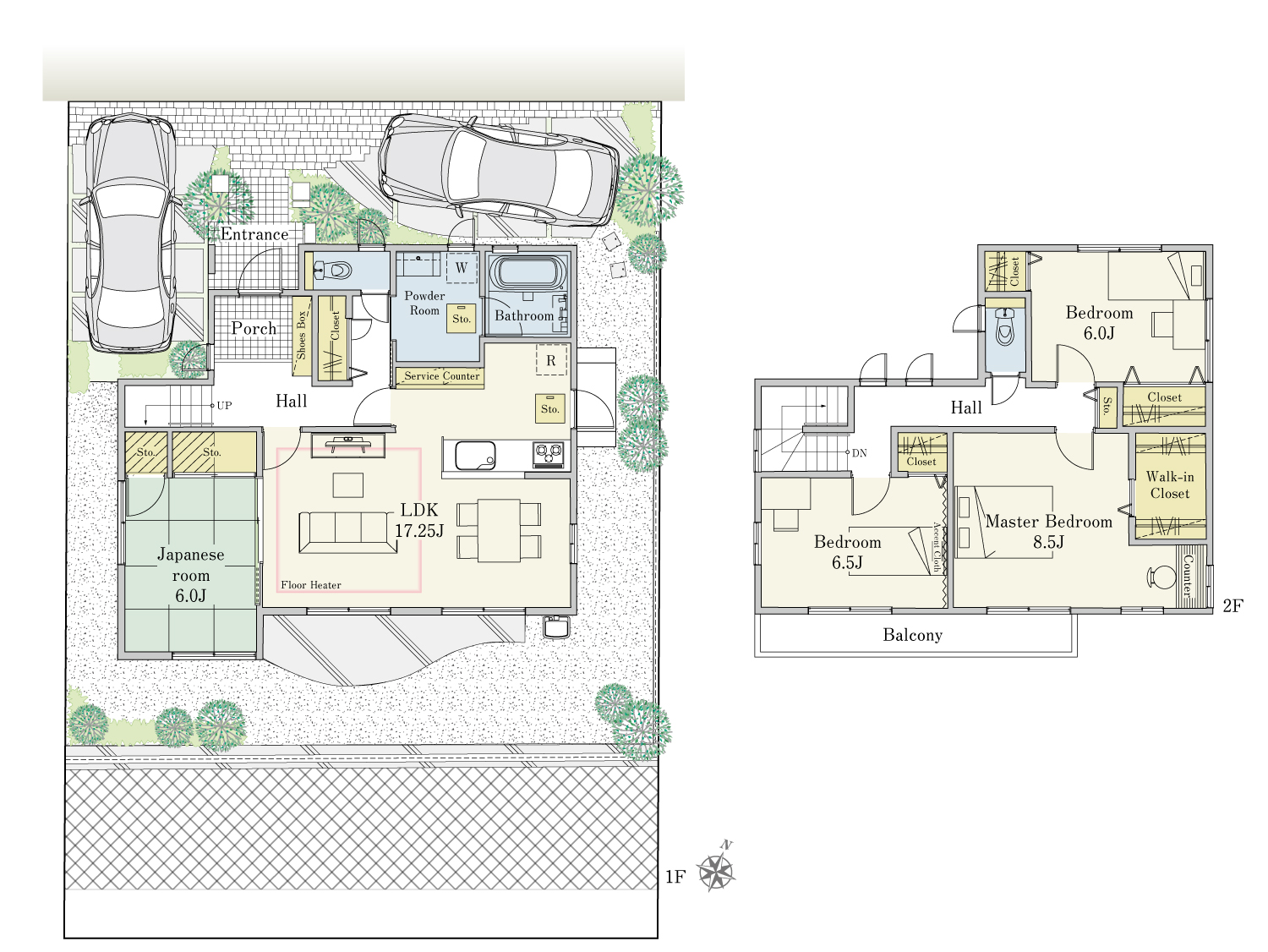 掲載の間取り図は設計図書を基に描き起こしたもので実際とは多少異なる場合があります。