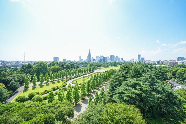 バルコニーからの眺望