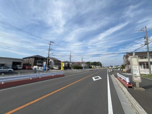 前面道路－１（２０２５年８月撮影）
