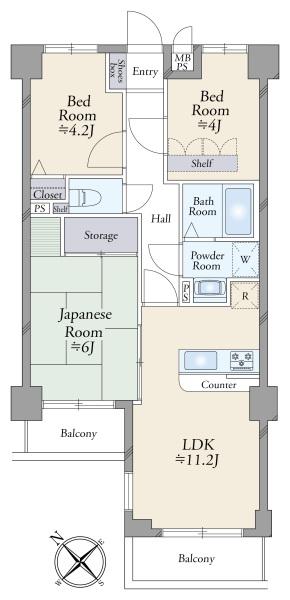 間取