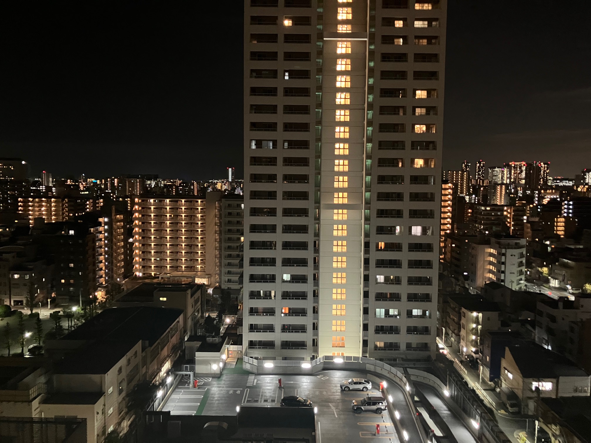 バルコニーからの眺望（2025年11月撮影）