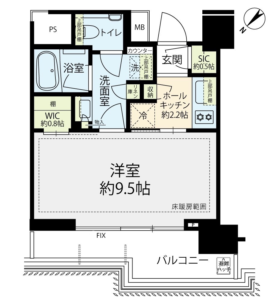 掲載の間取り図は設計図書を基に描き起こしたもので実際とは多少異なる場合があります。※2