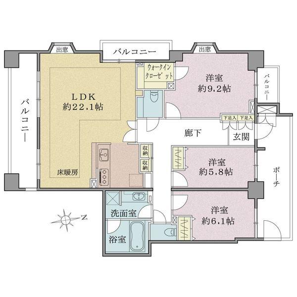 間取図(平面図)