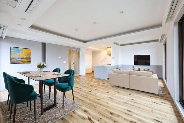 LDK※家具、小物、照明、その他のイメージはCGです。家具等は価格に含まれません※現況引渡し