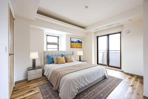 洋室約9.2帖※家具、小物、照明、その他のイメージはCGです。家具等は価格に含まれません※現況引渡