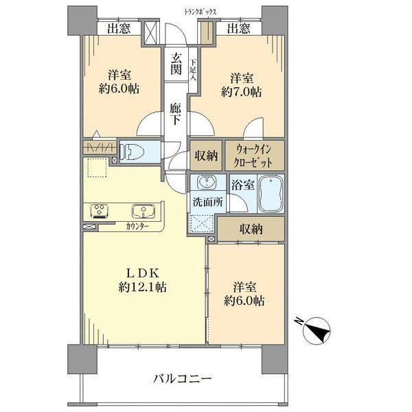 間取図(平面図)
