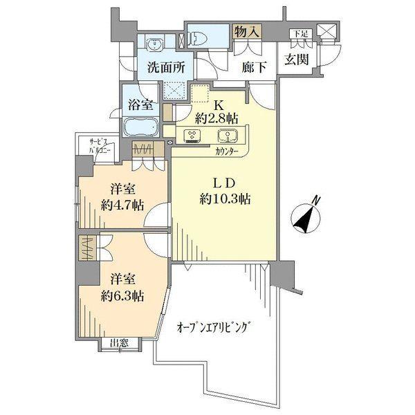 間取図(平面図)