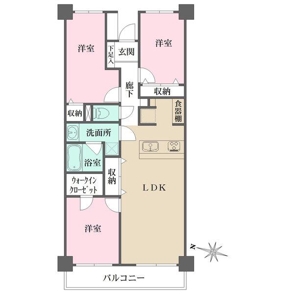 現在リフォーム実施中で、間取りの変更がされる可能性がございます。