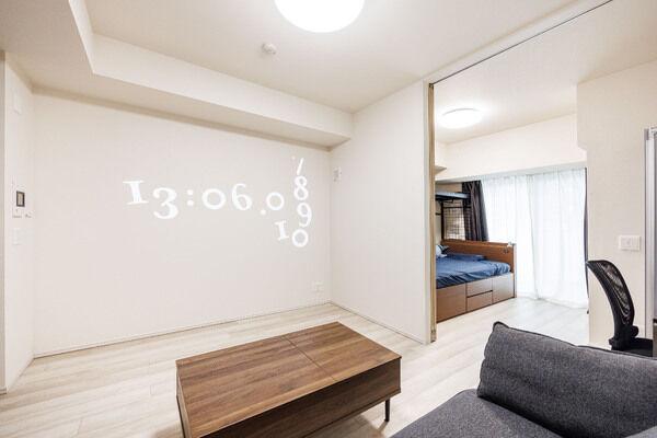 約7.5帖のリビングダイニング