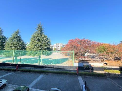 住戸玄関前からの眺望