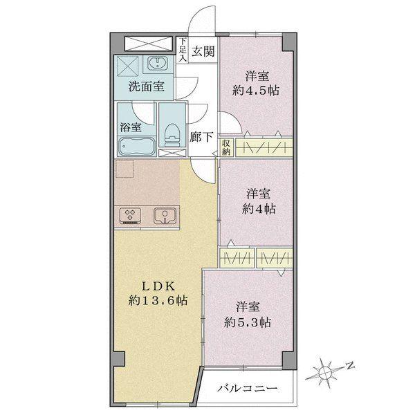 間取図(平面図)