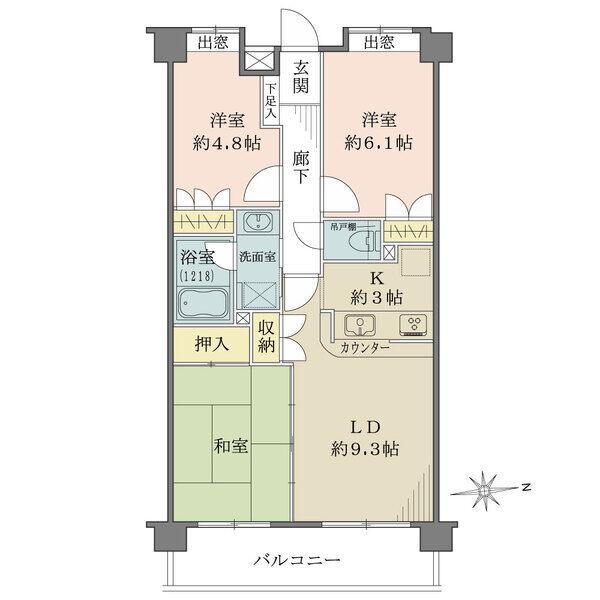【最上階】地上5階建5階部分につき、日当たり眺望・良好