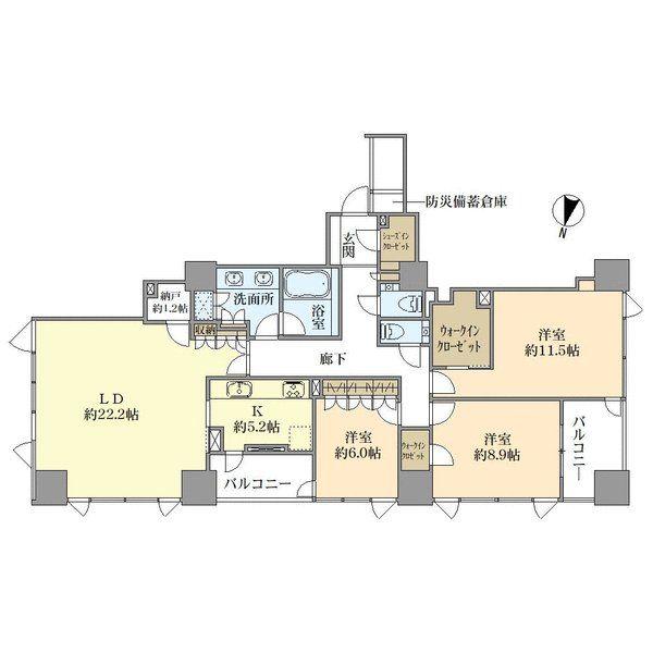 間取図(平面図)