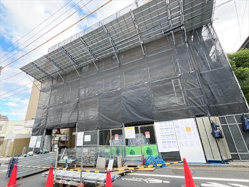 修繕中の現地外観（２０２５年１２月）