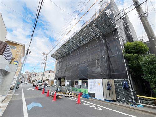 修繕中の現地外観（２０２５年１２月）