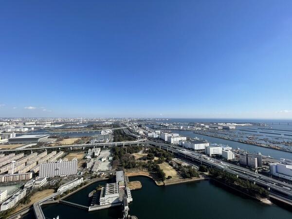 東京ゲートブリッジを望む東側の眺望写真