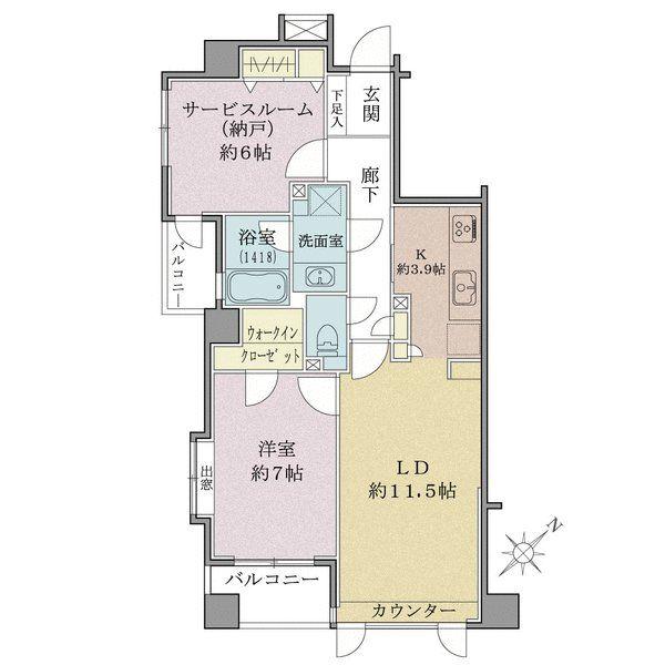 間取図(平面図)