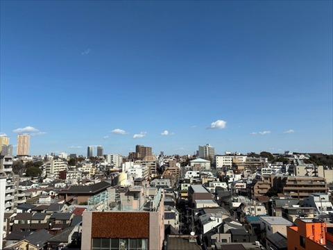バルコニーからの眺望（２０２６年２月）