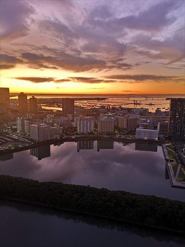 バルコニーからの眺望　２０２６年２月撮影